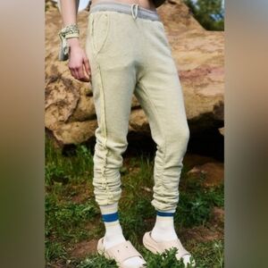 Free People Ruffled Joggers Sz S
